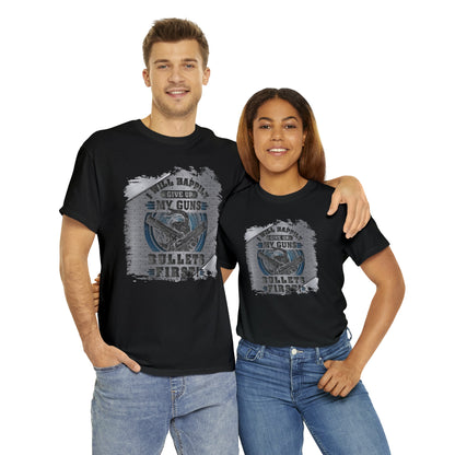 "Bullets First" T-Shirt - Weave Got Gifts - Unique Gifts You Won’t Find Anywhere Else!