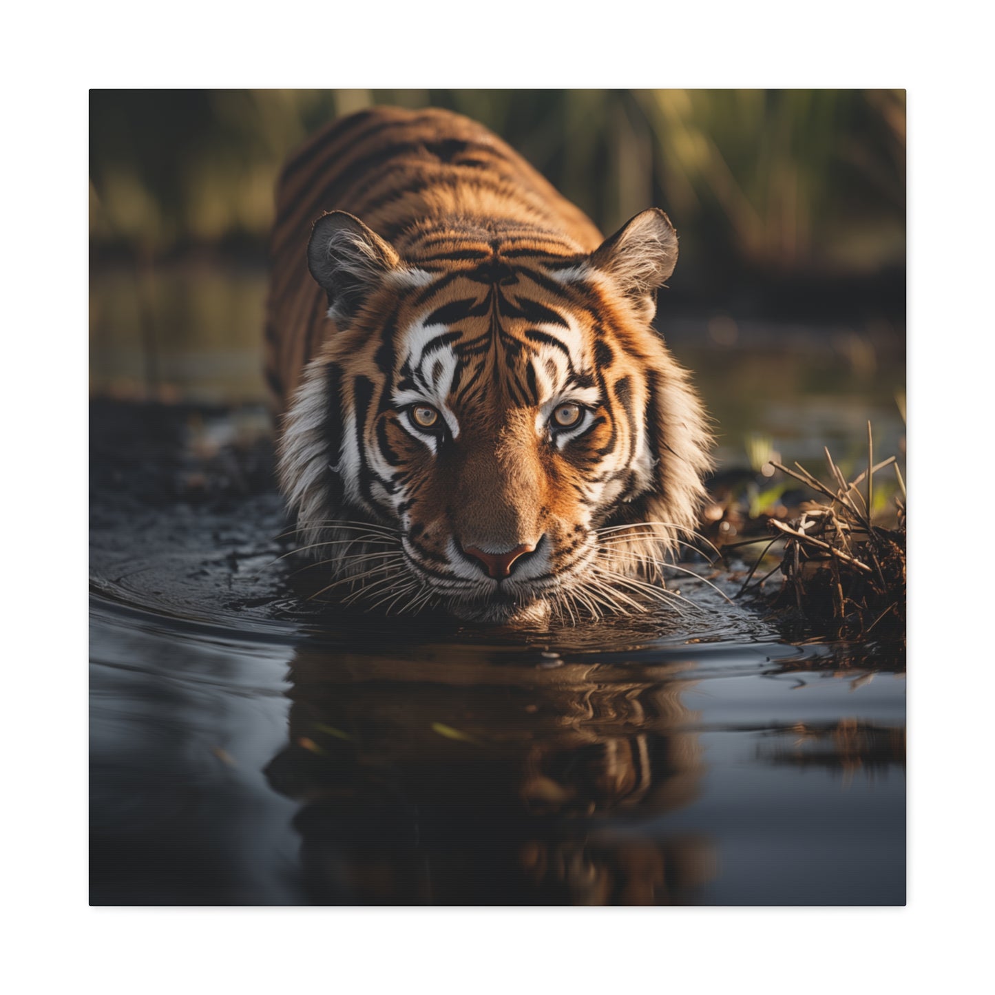 "Wild Tiger Hunting" Wall Art - Weave Got Gifts - Unique Gifts You Won’t Find Anywhere Else!