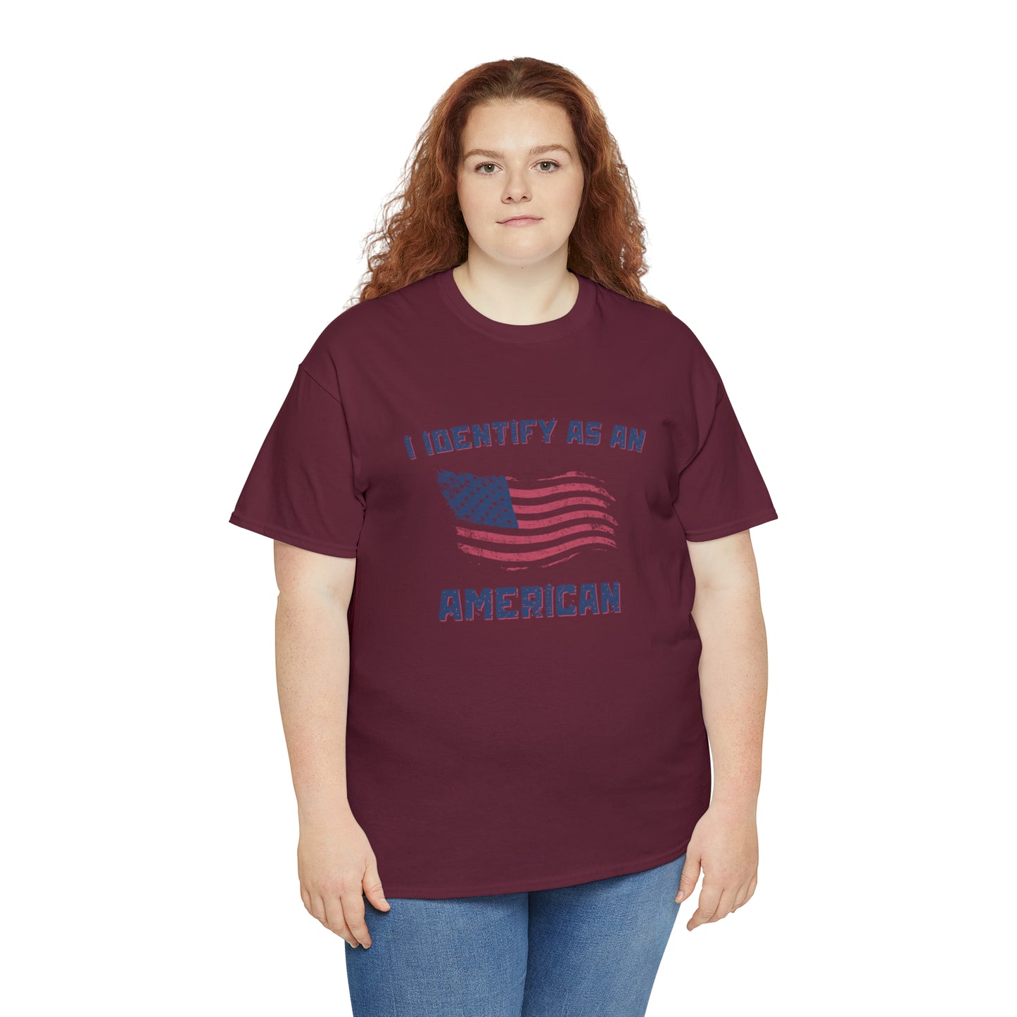 "I Identify As An American" T-Shirt - Weave Got Gifts - Unique Gifts You Won’t Find Anywhere Else!