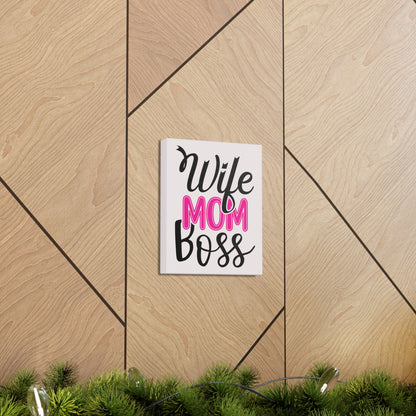 "Wife, Mom, Boss" Wall Art - Weave Got Gifts - Unique Gifts You Won’t Find Anywhere Else!