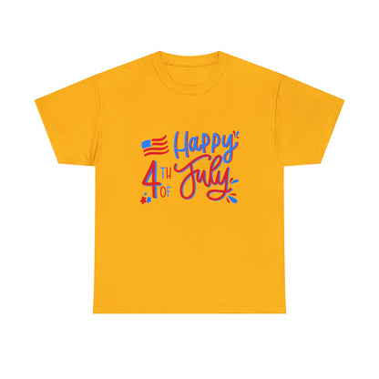 "Happy 4th Of July" T-Shirt - Weave Got Gifts - Unique Gifts You Won’t Find Anywhere Else!