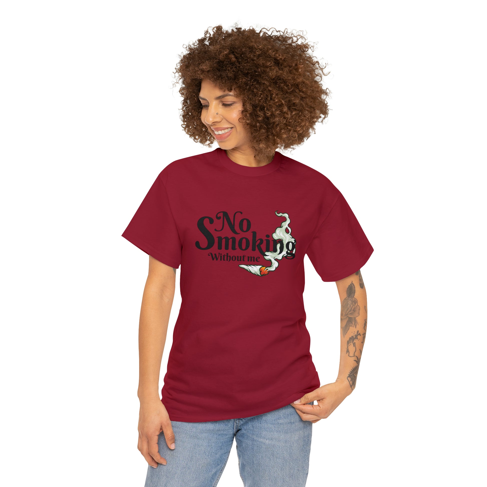 "No Smoking Without Me" T-Shirt - Weave Got Gifts - Unique Gifts You Won’t Find Anywhere Else!