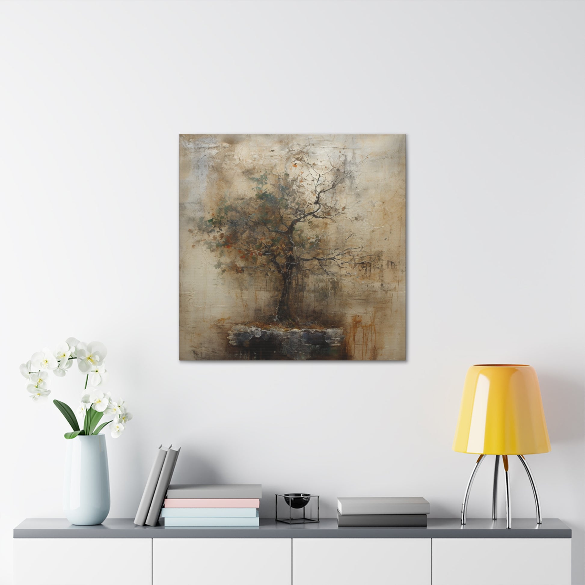 "Wabi Sabi Tree Painting" Wall Art - Weave Got Gifts - Unique Gifts You Won’t Find Anywhere Else!