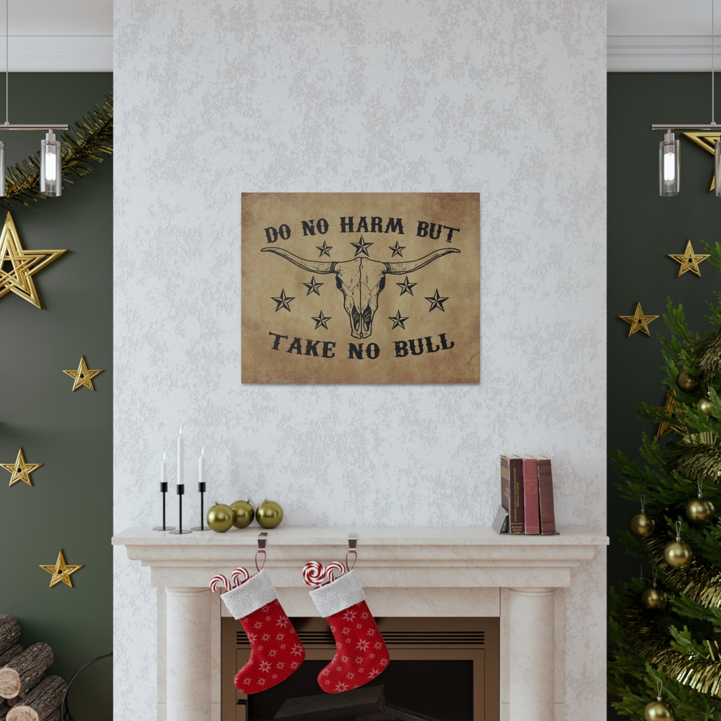 "Do No Harm But Take No Bull" Wall Art - Weave Got Gifts - Unique Gifts You Won’t Find Anywhere Else!