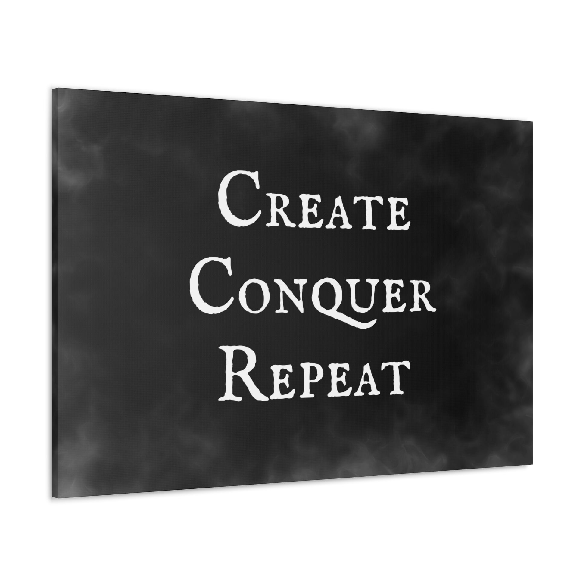 "Create Conquer Repeat" Wall Art - Weave Got Gifts - Unique Gifts You Won’t Find Anywhere Else!