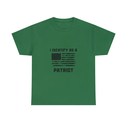 'I Identify As A Patriot" T-Shirt - Weave Got Gifts - Unique Gifts You Won’t Find Anywhere Else!