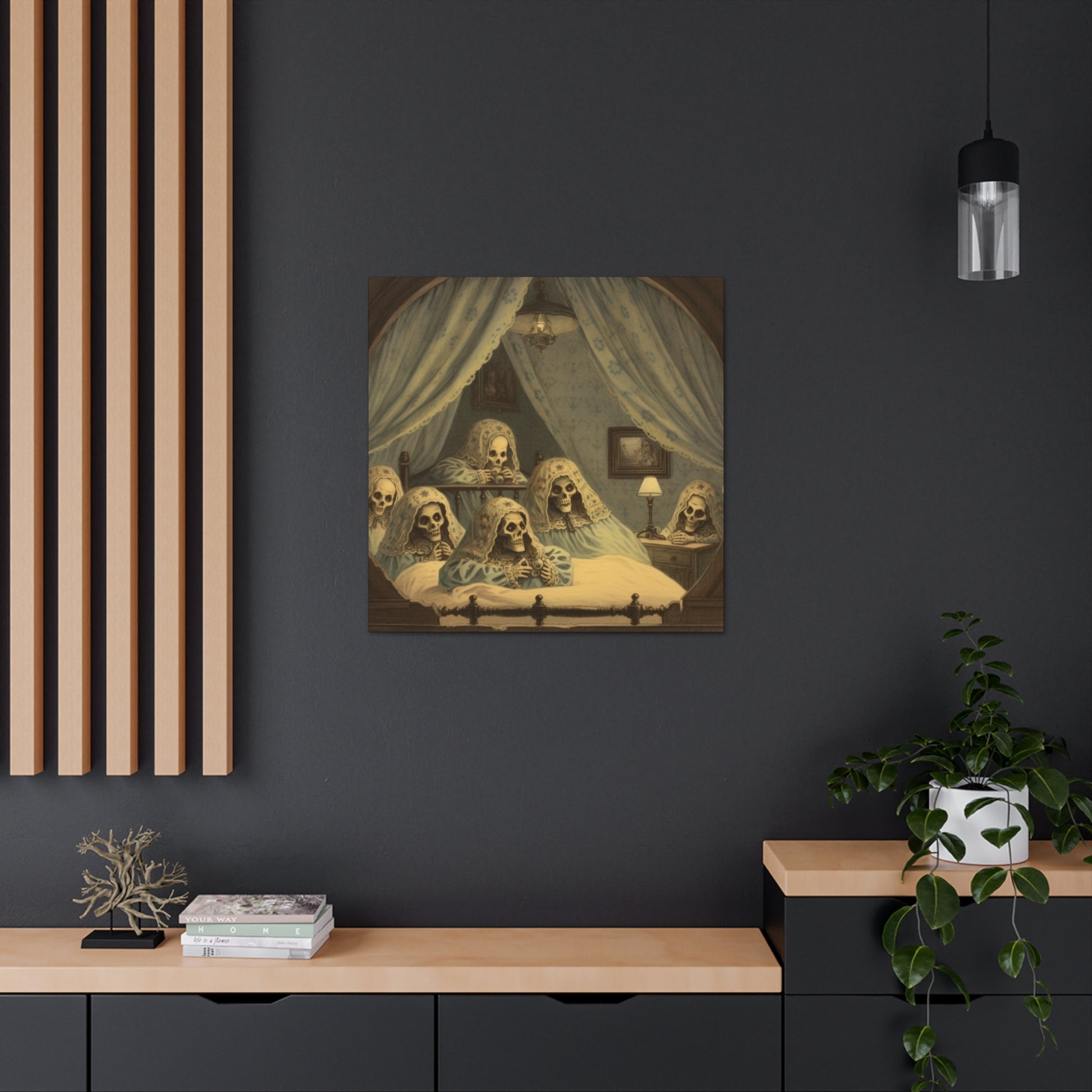 "Creepy Skeletons" Wall Art - Weave Got Gifts - Unique Gifts You Won’t Find Anywhere Else!