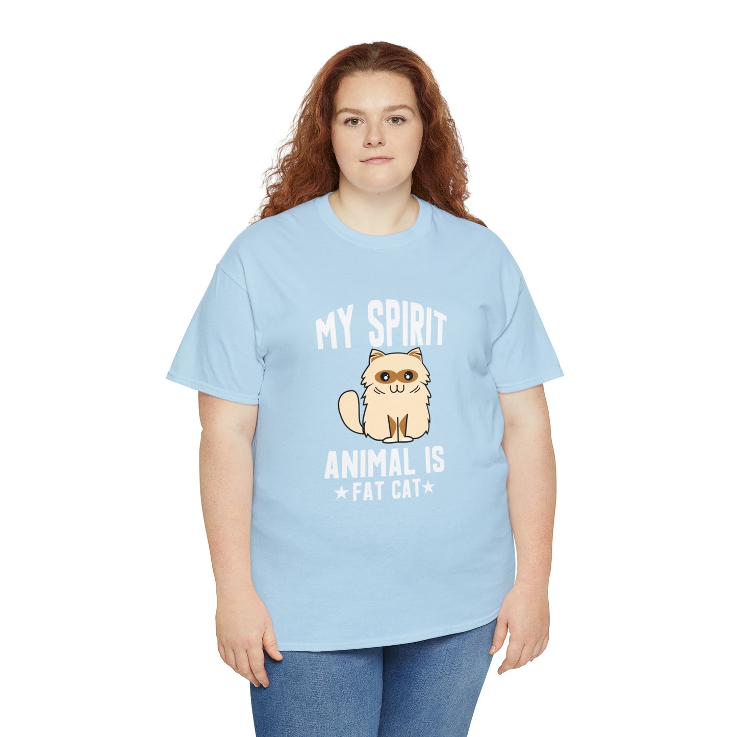 "Fat Cat Spirit Animal" T-Shirt - Weave Got Gifts - Unique Gifts You Won’t Find Anywhere Else!