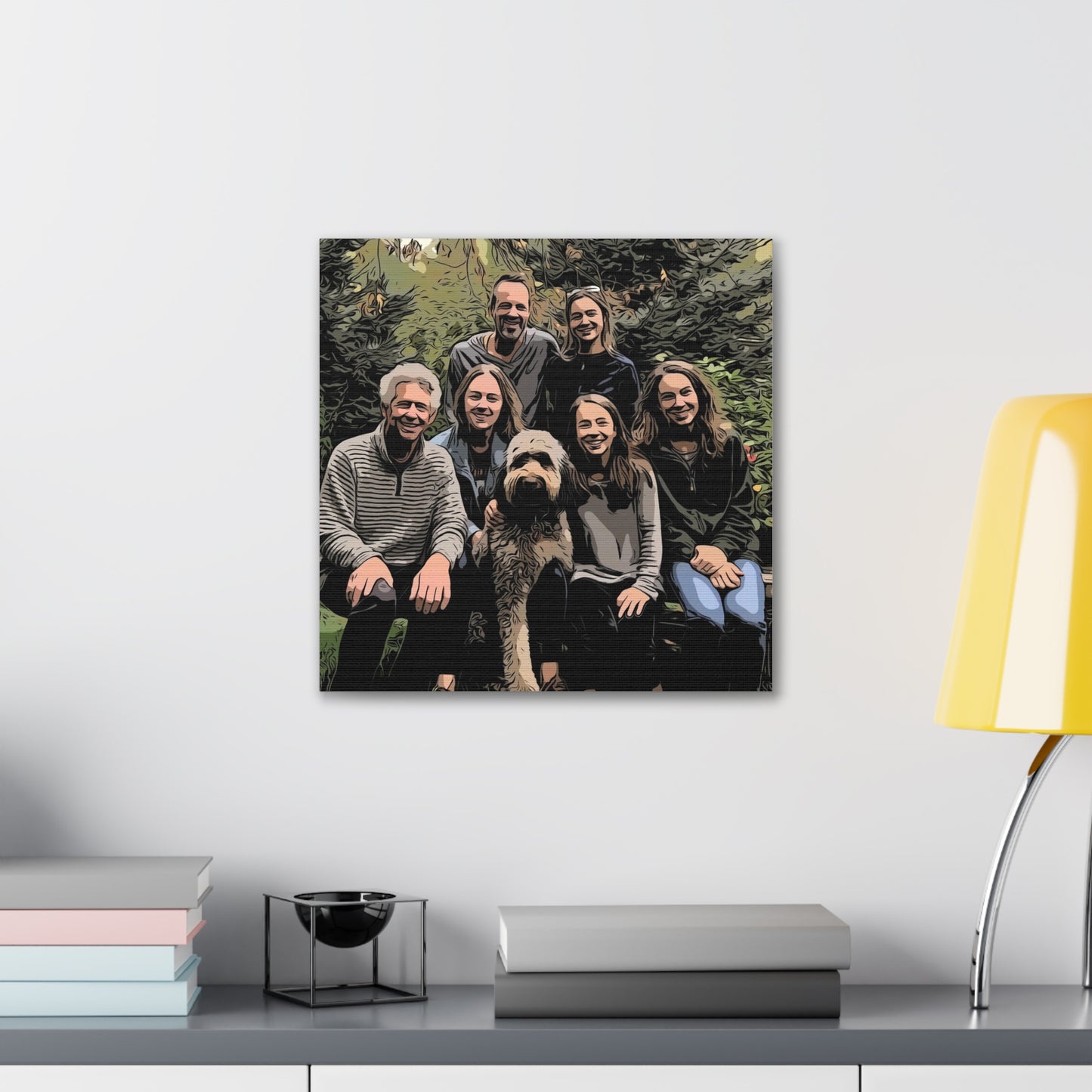 "Family Portrait" Custom Wall Art - Weave Got Gifts - Unique Gifts You Won’t Find Anywhere Else!