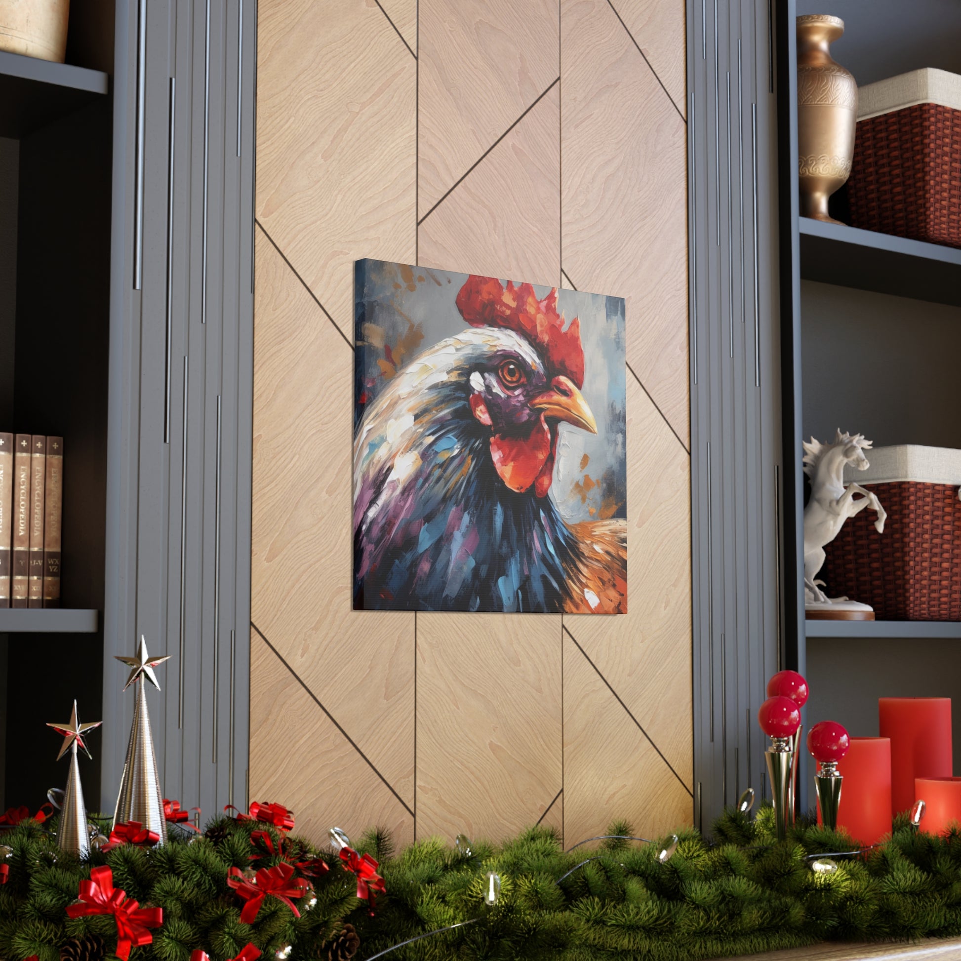 "Farm Chicken" Wall Art - Weave Got Gifts - Unique Gifts You Won’t Find Anywhere Else!