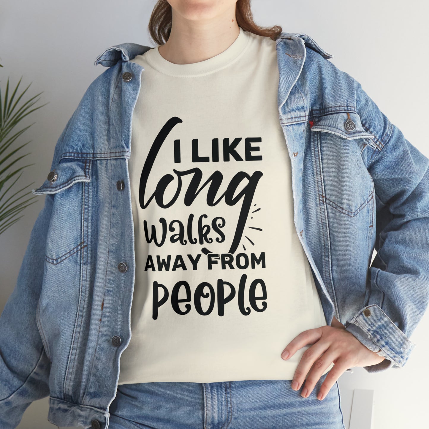 "I Like Long Walks Away From People" T-Shirt - Weave Got Gifts - Unique Gifts You Won’t Find Anywhere Else!