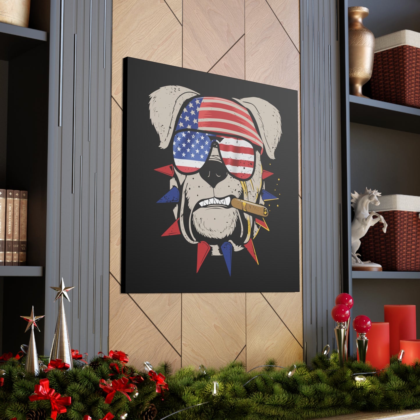 "American Bulldog" Wall Art - Weave Got Gifts - Unique Gifts You Won’t Find Anywhere Else!