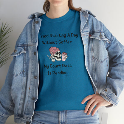 "I Tried A Day Without Coffee" T-Shirt - Weave Got Gifts - Unique Gifts You Won’t Find Anywhere Else!