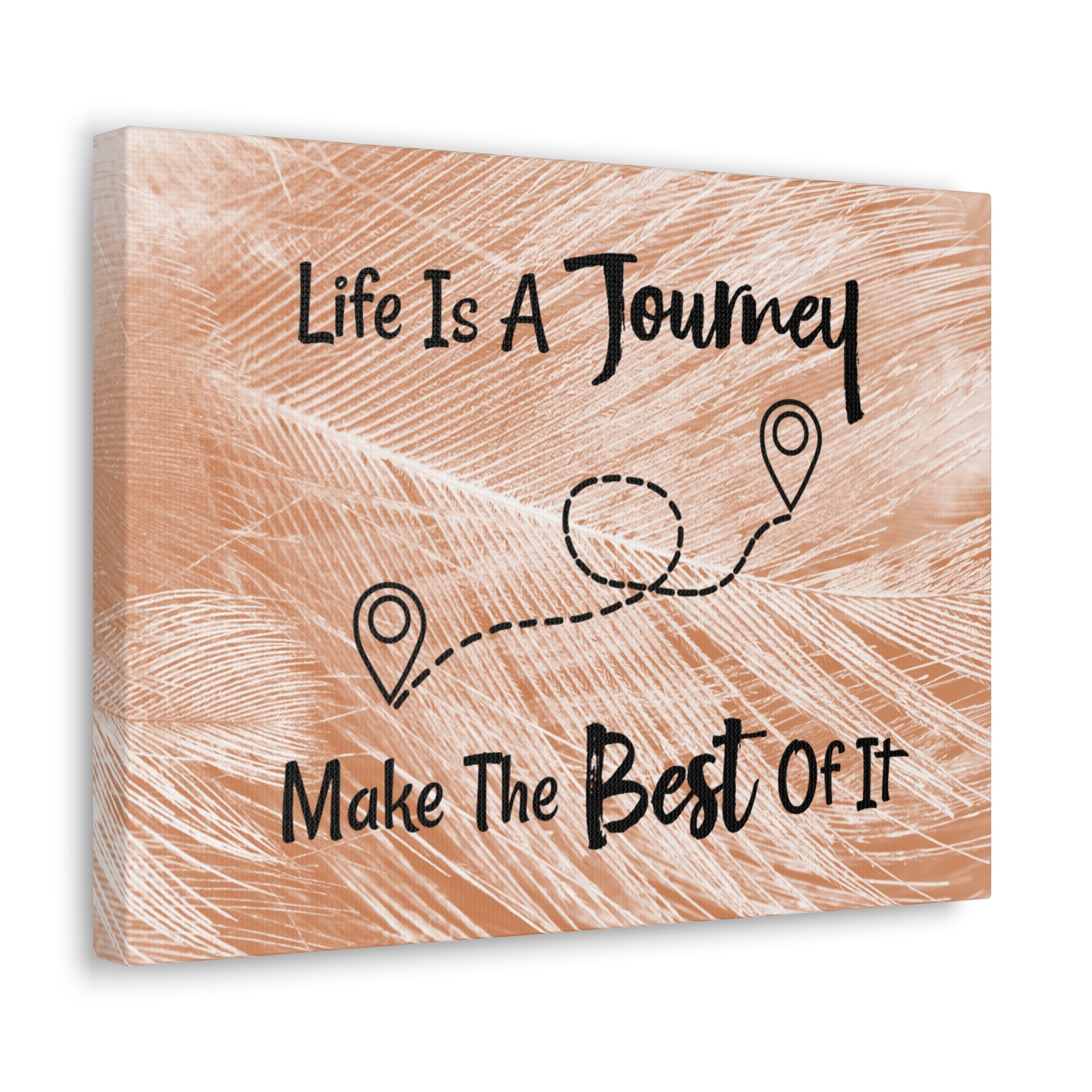 "Life Is A Journey, Make The Best Of It" Wall Art - Weave Got Gifts - Unique Gifts You Won’t Find Anywhere Else!