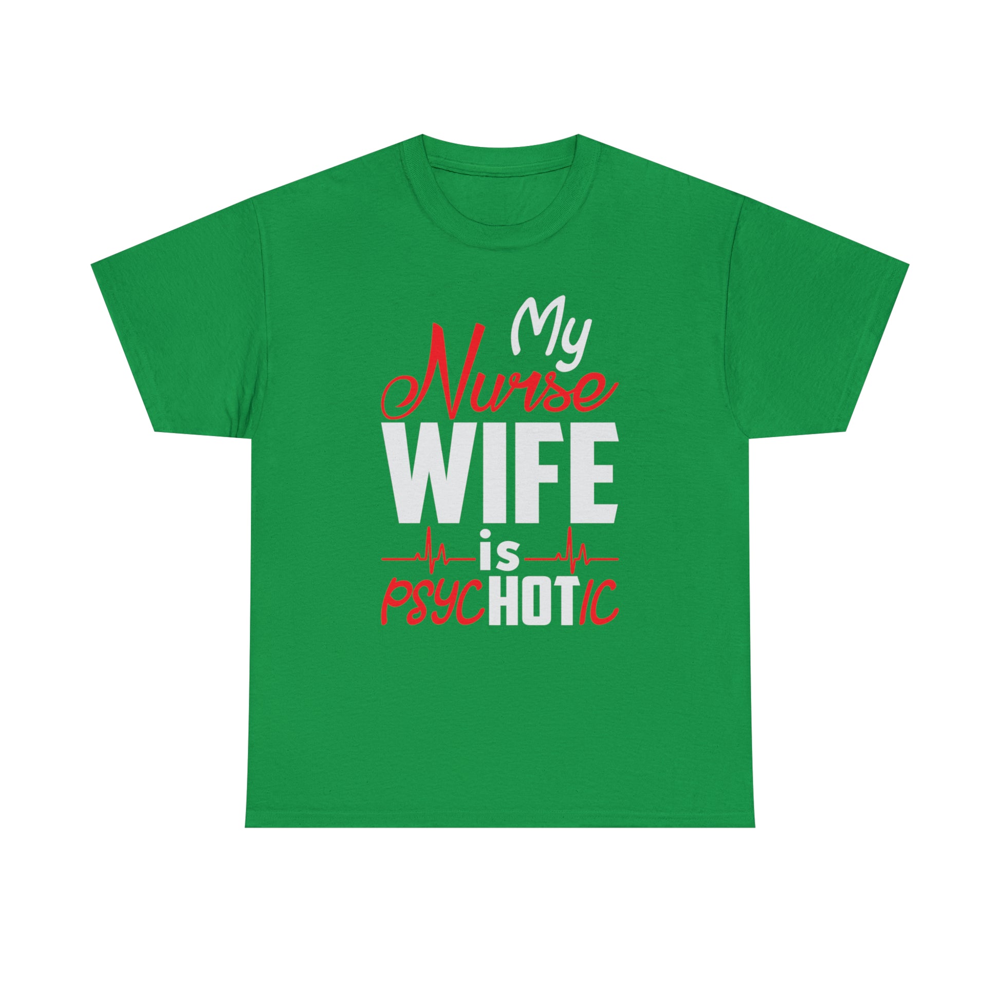 Playful nurse wife t-shirt for men
