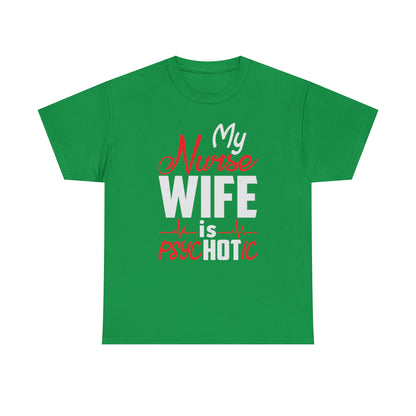 Playful nurse wife t-shirt for men
