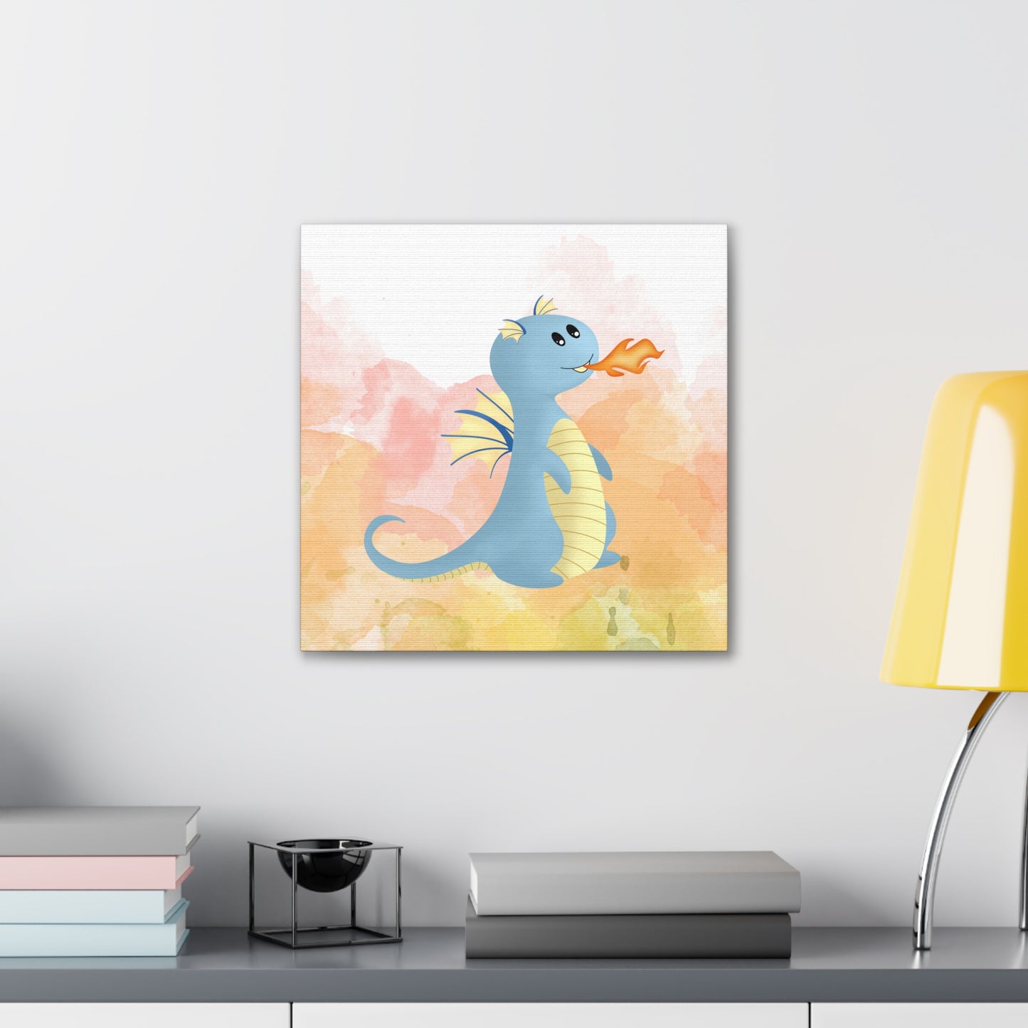 "Fire Dragon" Kids Wall Art - Weave Got Gifts - Unique Gifts You Won’t Find Anywhere Else!