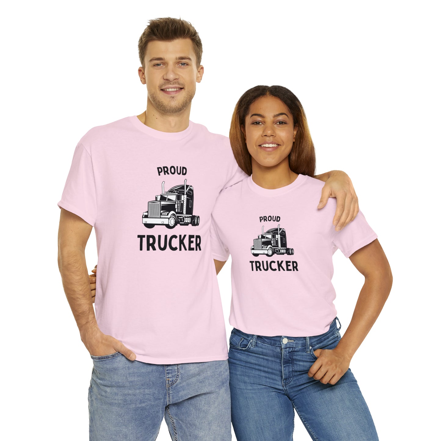 "Proud Trucker" T-Shirt - Weave Got Gifts - Unique Gifts You Won’t Find Anywhere Else!