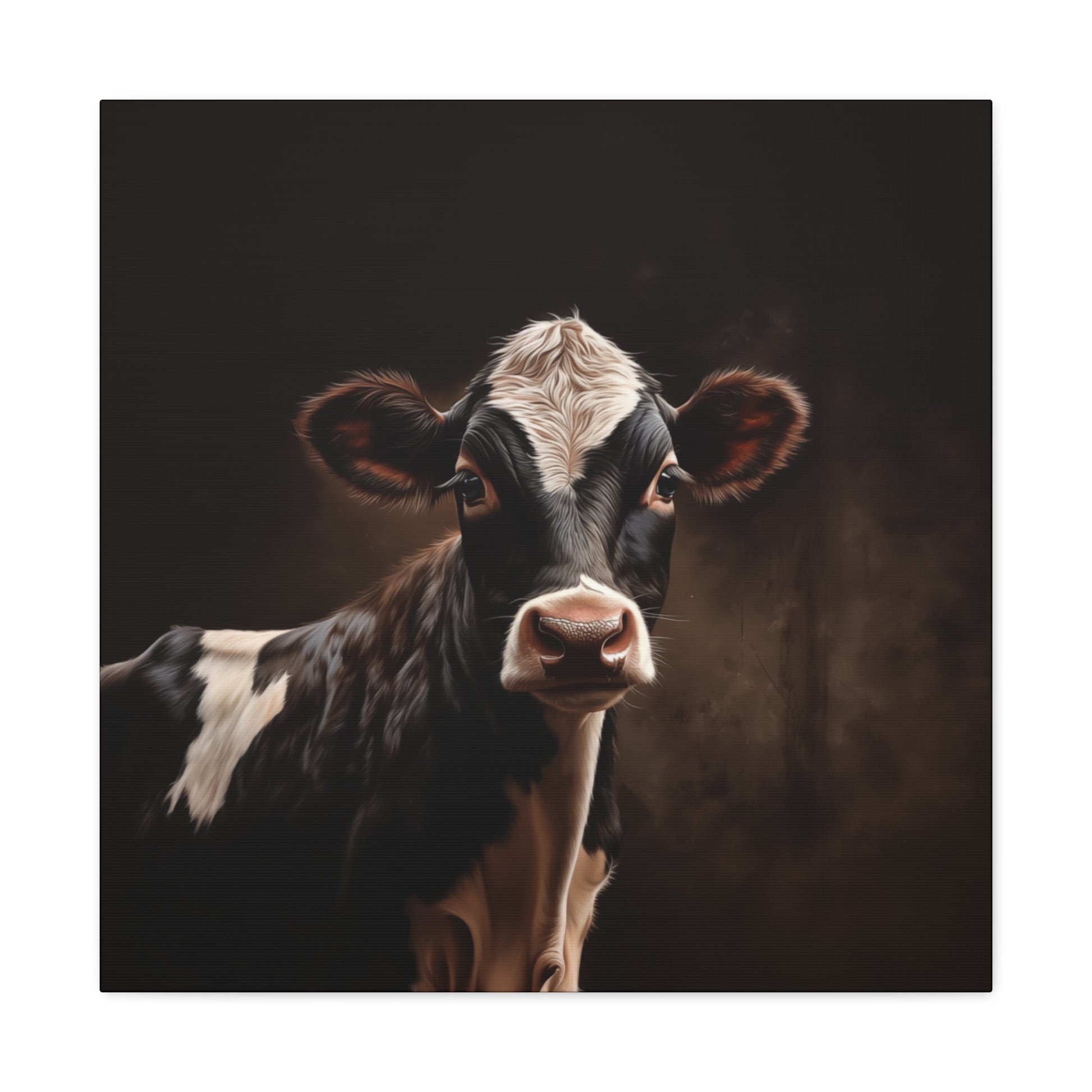 "Holstein Black & White Cow" Wall Art - Weave Got Gifts - Unique Gifts You Won’t Find Anywhere Else!