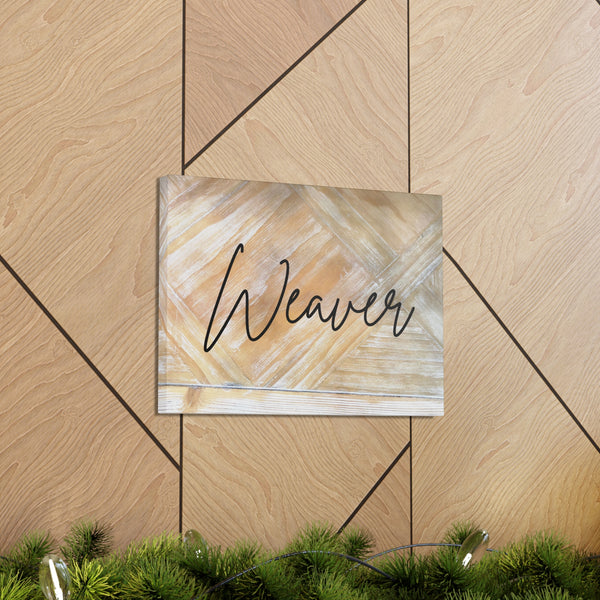 "Handwritten Last Name" Custom Wall Art - Weave Got Gifts - Unique Gifts You Won’t Find Anywhere Else!