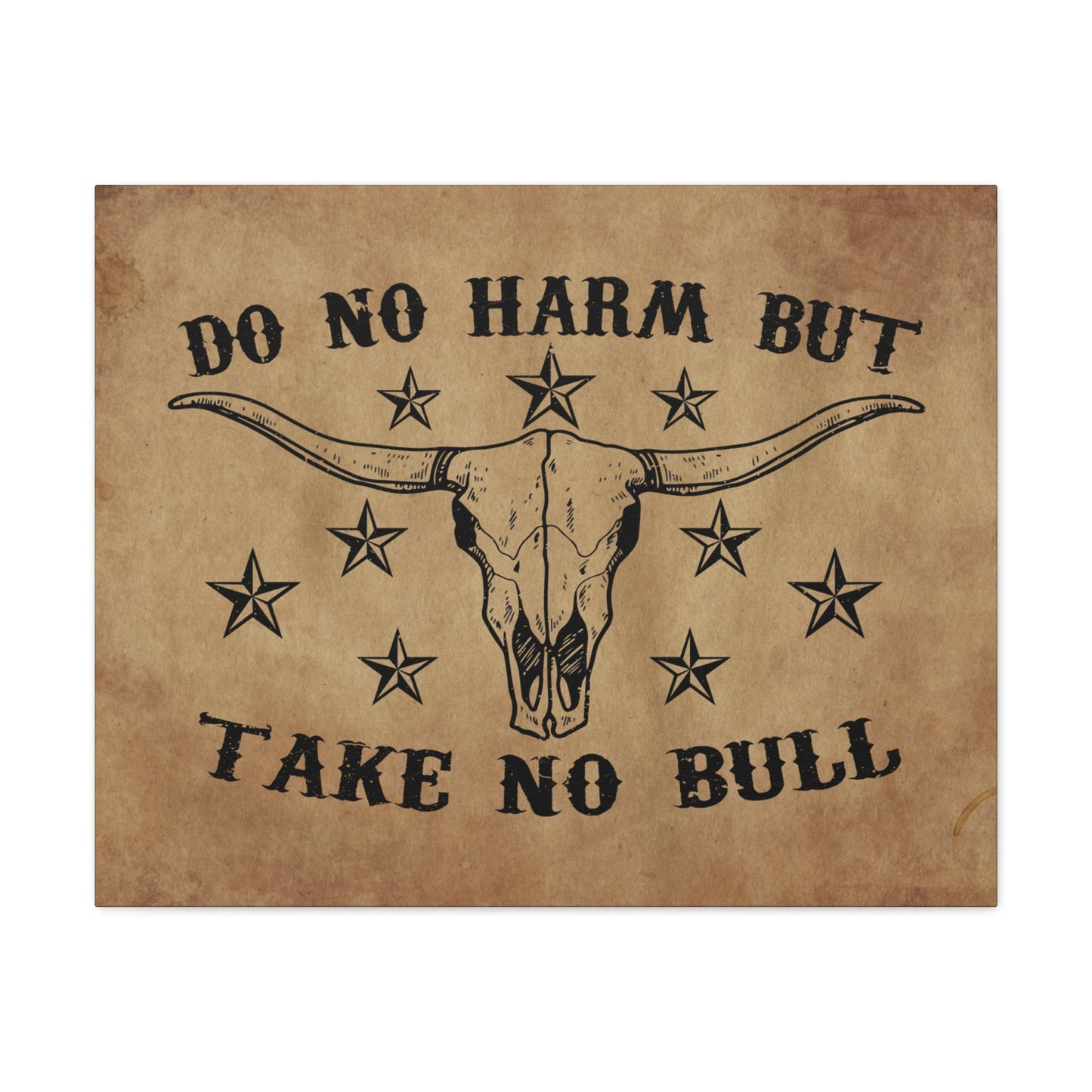 "Do No Harm But Take No Bull" Wall Art - Weave Got Gifts - Unique Gifts You Won’t Find Anywhere Else!