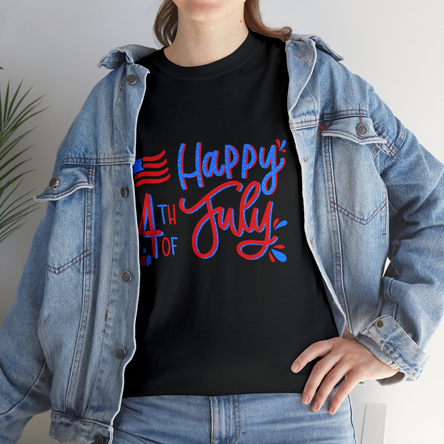 "Happy 4th Of July" T-Shirt - Weave Got Gifts - Unique Gifts You Won’t Find Anywhere Else!