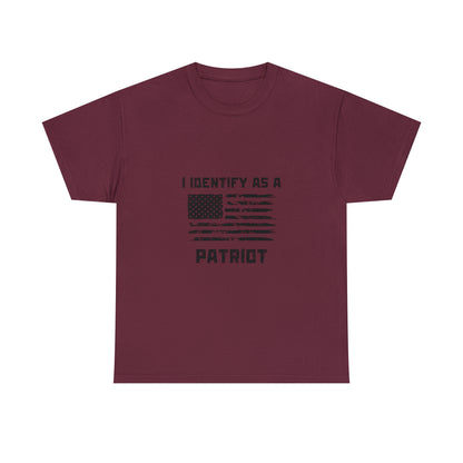 'I Identify As A Patriot" T-Shirt - Weave Got Gifts - Unique Gifts You Won’t Find Anywhere Else!