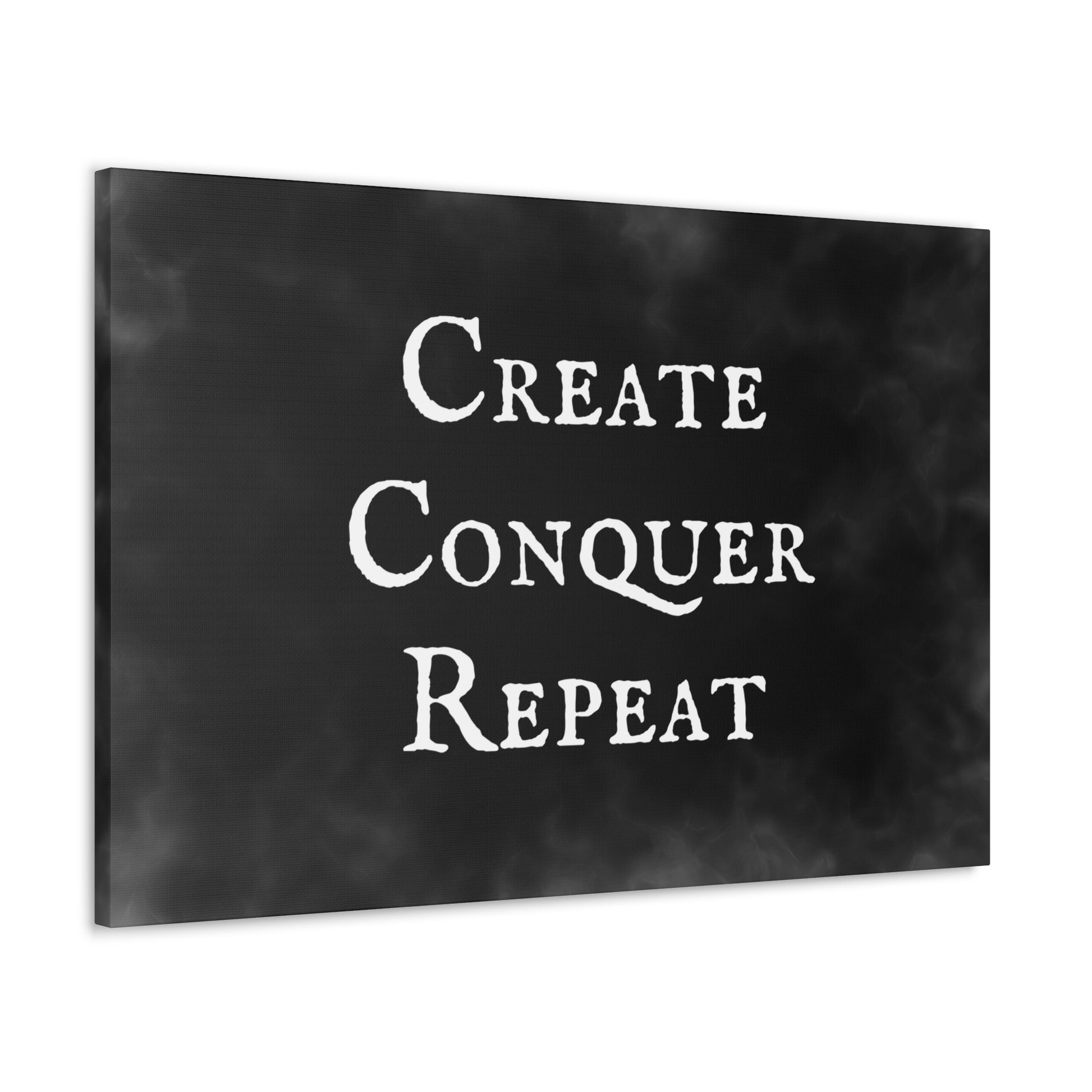 "Create Conquer Repeat" Wall Art - Weave Got Gifts - Unique Gifts You Won’t Find Anywhere Else!