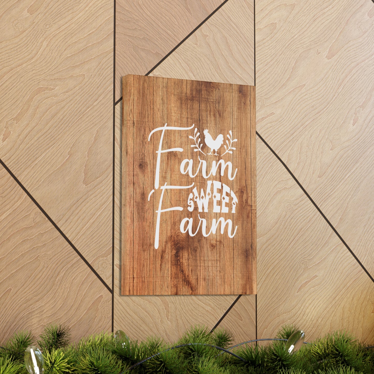 "Farm Sweet Farm" Wall Art - Weave Got Gifts - Unique Gifts You Won’t Find Anywhere Else!