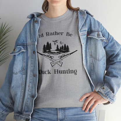 "I'd Rather Be Duck Hunting" T-Shirt - Weave Got Gifts - Unique Gifts You Won’t Find Anywhere Else!