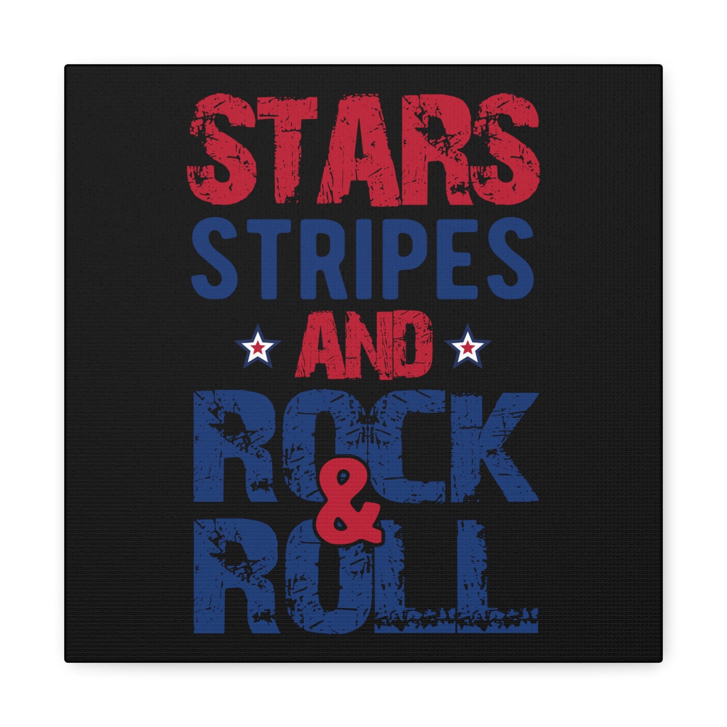 "Stars, Stripes And Rock & Roll" T-Shirt - Weave Got Gifts - Unique Gifts You Won’t Find Anywhere Else!