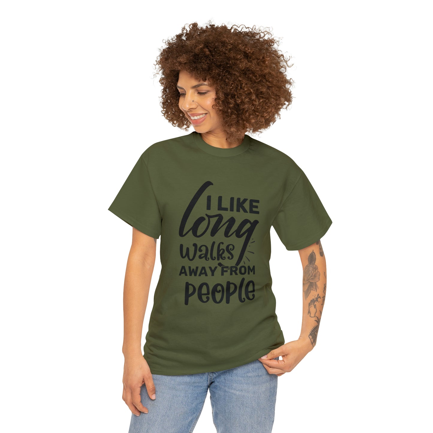 "I Like Long Walks Away From People" T-Shirt - Weave Got Gifts - Unique Gifts You Won’t Find Anywhere Else!