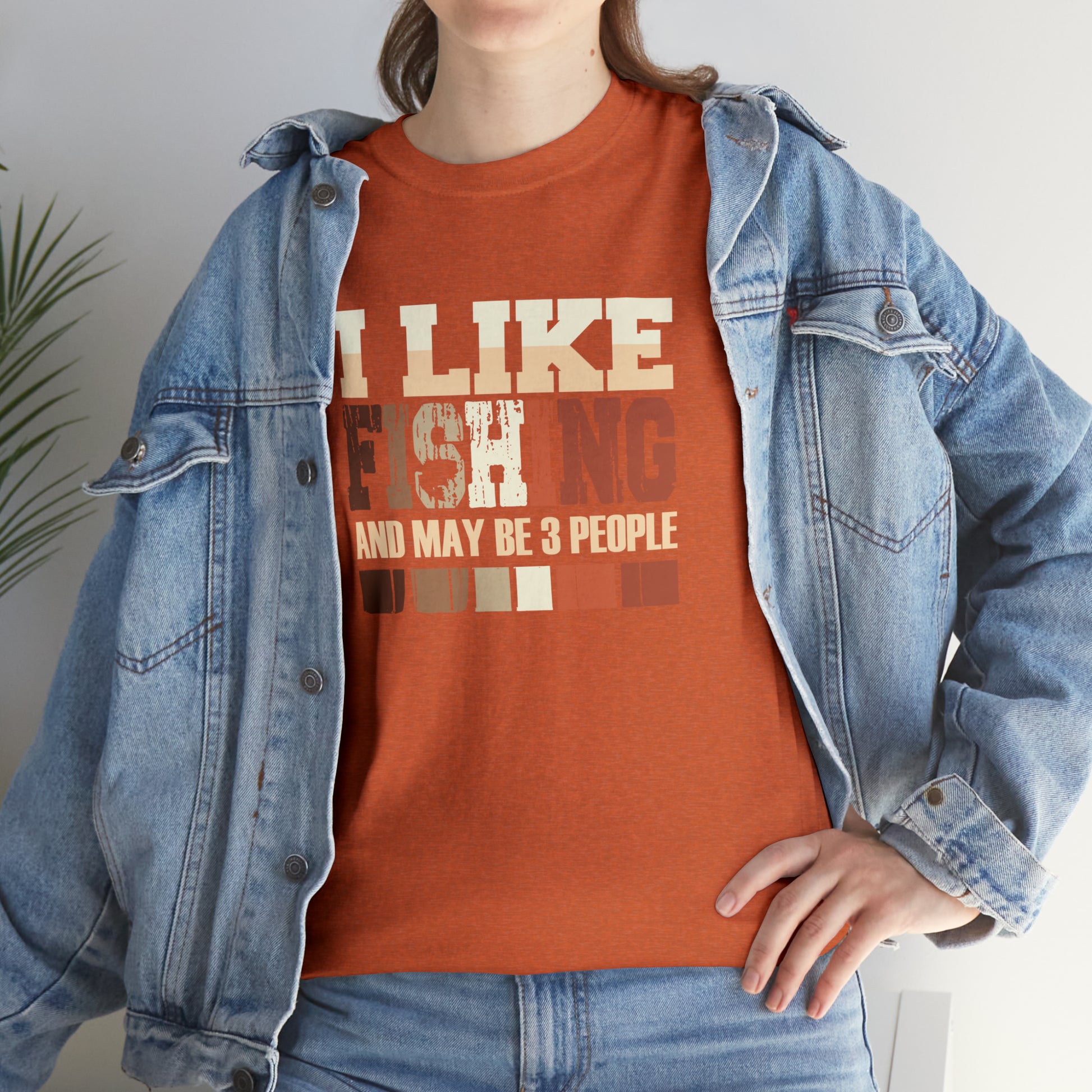 "I Like Fishing & Like 3 People" T-Shirt - Weave Got Gifts - Unique Gifts You Won’t Find Anywhere Else!