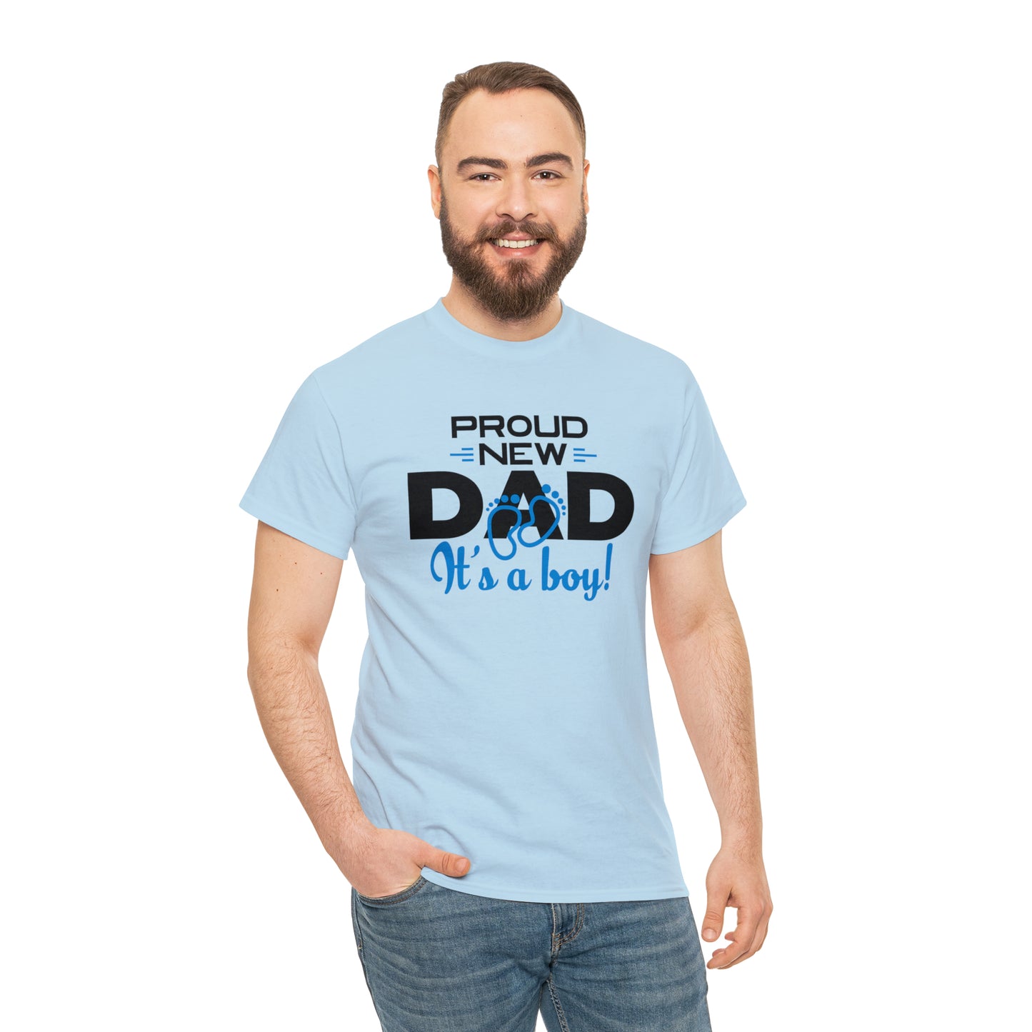 "New Boy Dad" T-Shirt - Weave Got Gifts - Unique Gifts You Won’t Find Anywhere Else!