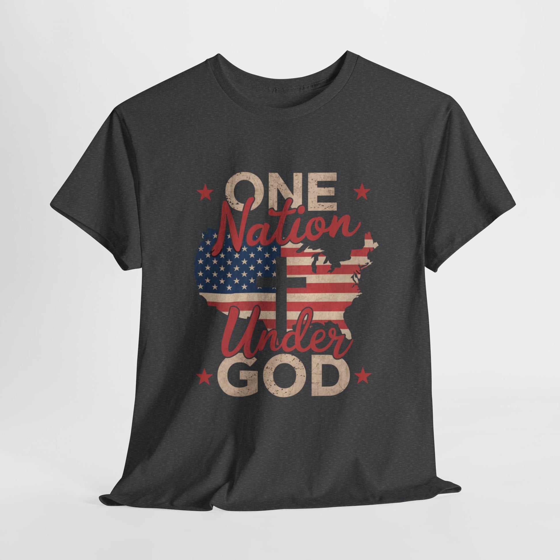 Patriotic One Nation Under God shirt for men and women
