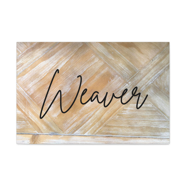 "Handwritten Last Name" Custom Wall Art - Weave Got Gifts - Unique Gifts You Won’t Find Anywhere Else!