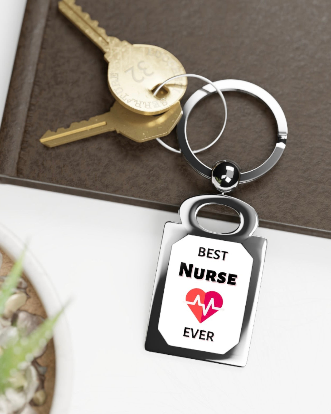 "Best Nurse Ever" Keyring - Weave Got Gifts - Unique Gifts You Won’t Find Anywhere Else!