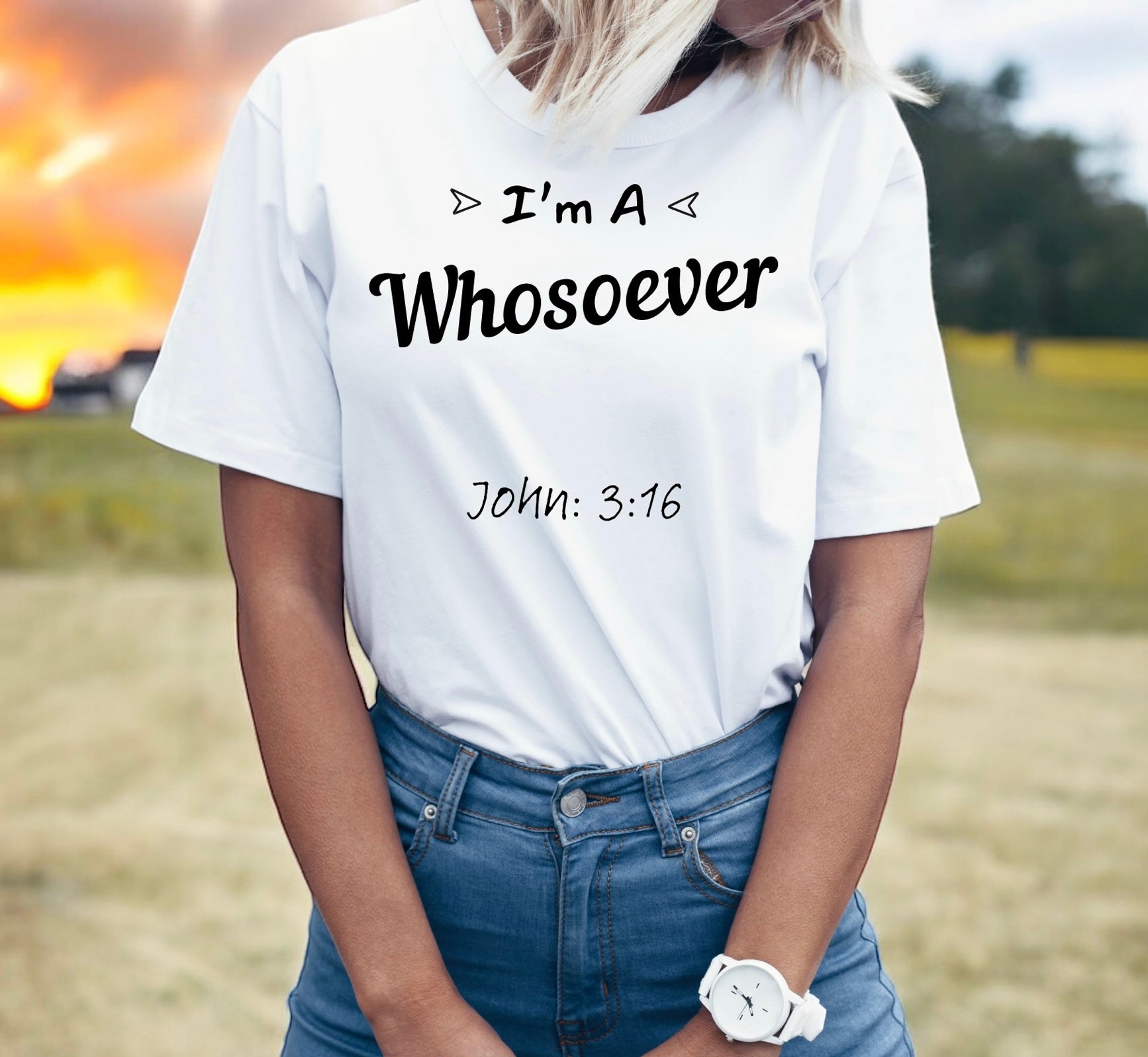 John 3:16 - I'm A Whosoever: T-Shirt