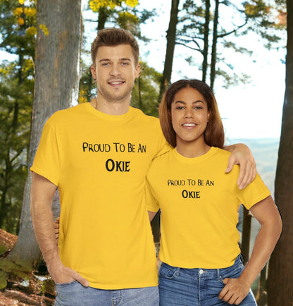 "Proud To Be An Okie" T-shirt - Weave Got Gifts - Unique Gifts You Won’t Find Anywhere Else!