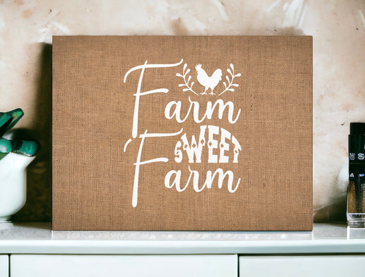 "Farm Sweet Farm" Wall Art - Weave Got Gifts - Unique Gifts You Won’t Find Anywhere Else!