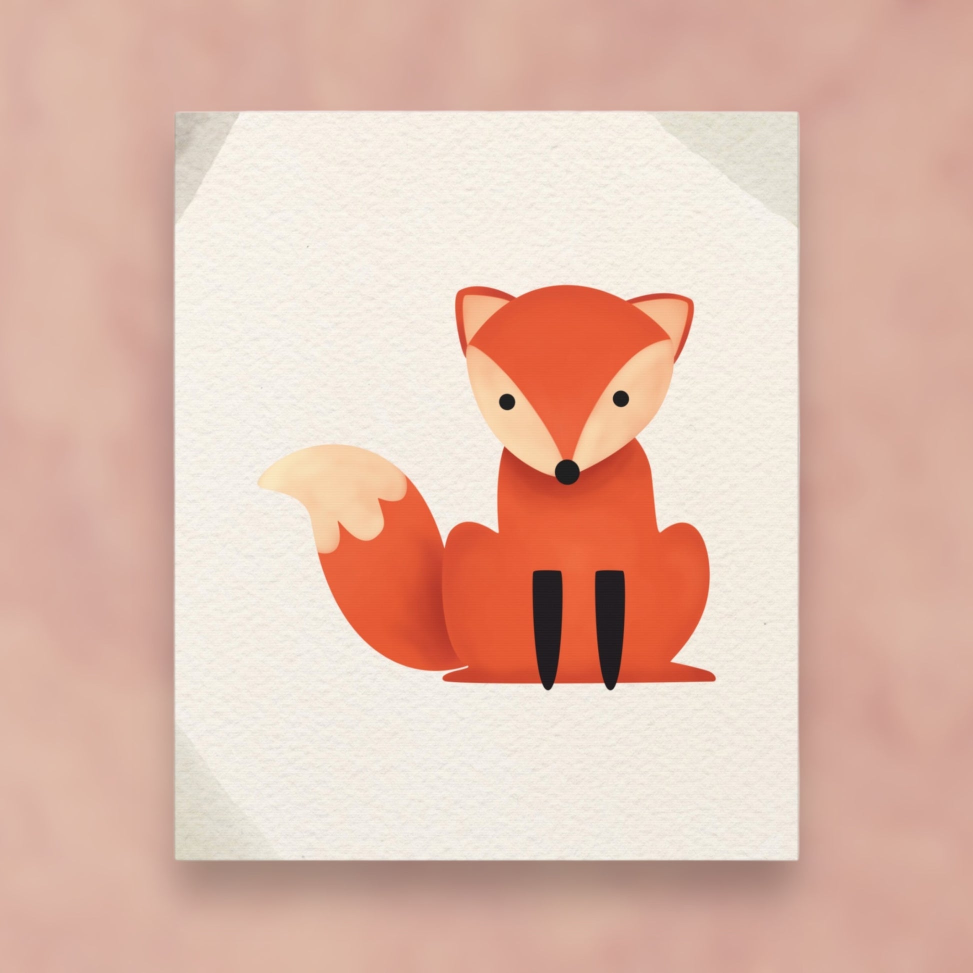 "Adorable Fox" Wall Art - Weave Got Gifts - Unique Gifts You Won’t Find Anywhere Else!