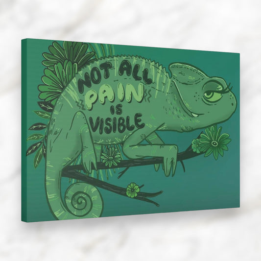 "Not All Pain Is Visible" Wall Art - Weave Got Gifts - Unique Gifts You Won’t Find Anywhere Else!