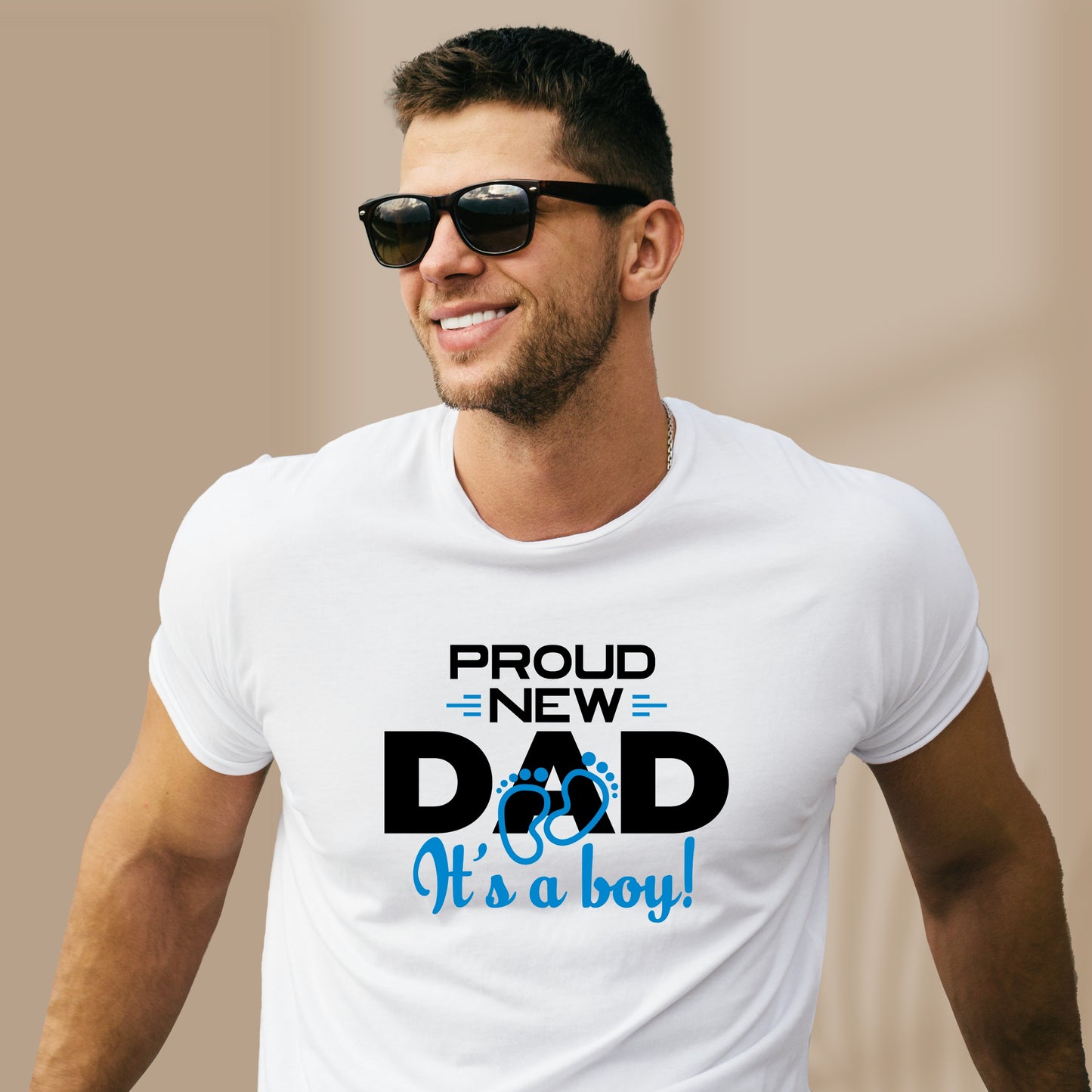 "New Boy Dad" T-Shirt - Weave Got Gifts - Unique Gifts You Won’t Find Anywhere Else!