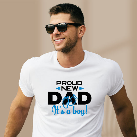 "New Boy Dad" T-Shirt - Weave Got Gifts - Unique Gifts You Won’t Find Anywhere Else!