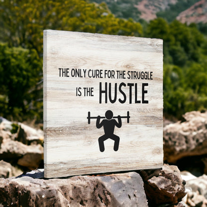 "Hustle" Wall Art - Weave Got Gifts - Unique Gifts You Won’t Find Anywhere Else!