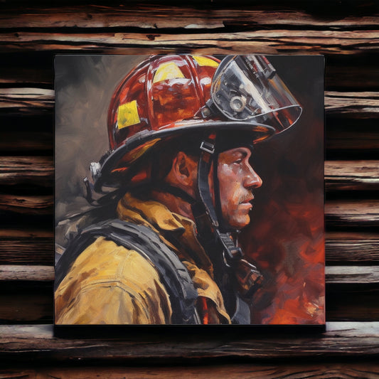 "Firefighter" Hero" Wall Art - Weave Got Gifts - Unique Gifts You Won’t Find Anywhere Else!