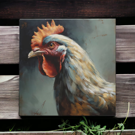 "Country Chicken" Wall Art - Weave Got Gifts - Unique Gifts You Won’t Find Anywhere Else!