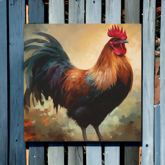 "Farm Rooster" Wall Art - Weave Got Gifts - Unique Gifts You Won’t Find Anywhere Else!