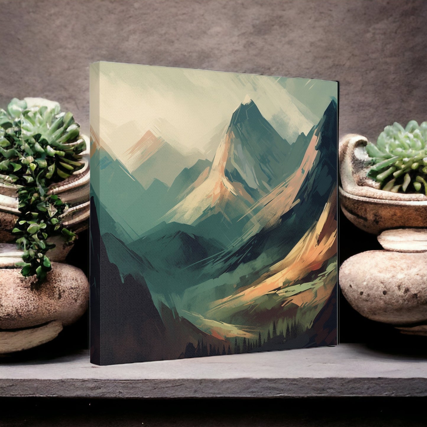 "Colorful Mountains" Wall Art - Weave Got Gifts - Unique Gifts You Won’t Find Anywhere Else!