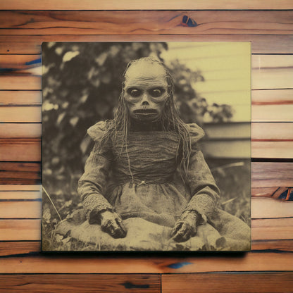 "Vintage Alien Girl" Wall Art - Weave Got Gifts - Unique Gifts You Won’t Find Anywhere Else!